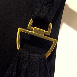 BCBGMaxAzria sheath LBD slinky fabric little black dress